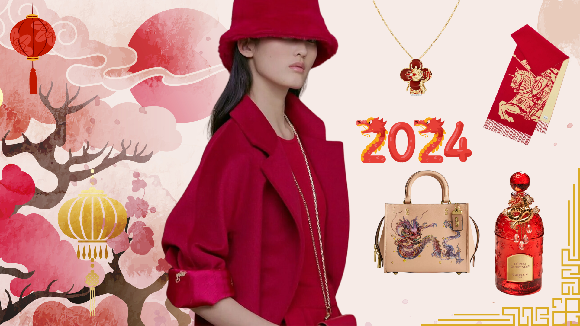 Las marcas de lujo y el año nuevo lunar chino 2024